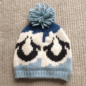 NWOT True Religion Pom Pom Hat Beanie